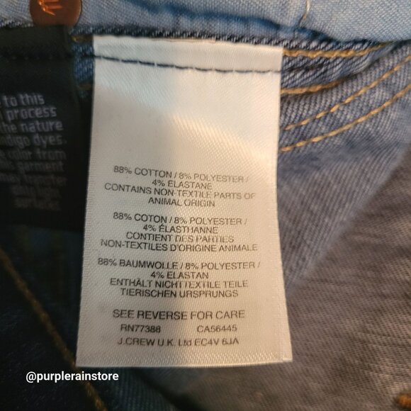 Madewell Jeans 26 High Rise 10" Skinny Hayes Wash Stretch Denim Tummy Control - Picture 6 of 13